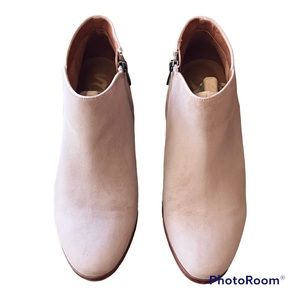 Women’s Petty Suede Side Zip Closure Ankle Boots